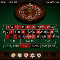 WishWin - Roulette Table Game - Classic Wheel Game